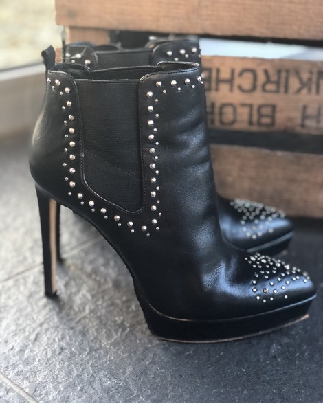 Kozačky dámské Michael Kors SOFIE černé